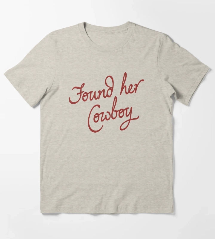 Found Her Cowboy T-Shirt Cream