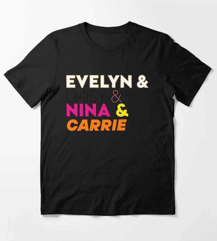 Four Famous By Taylor Jenkins Reid Mashup T-Shirt