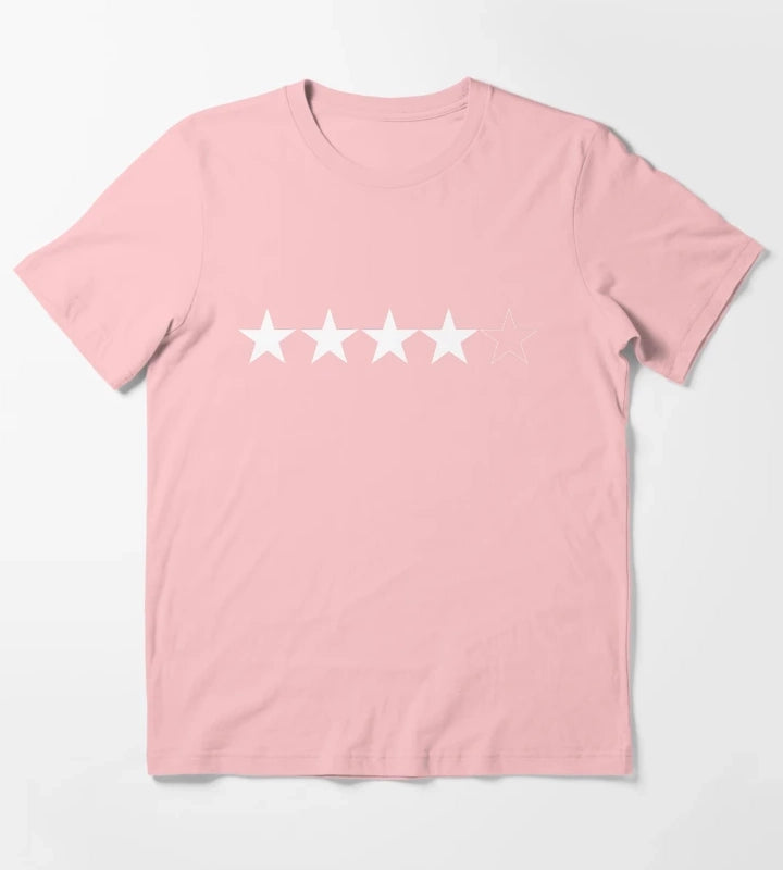 Four Stars Out of Five T-Shirt Dark Grey