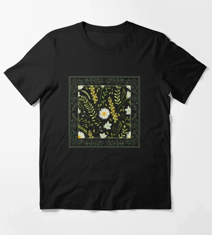 Framed Daisy Flower T-Shirt