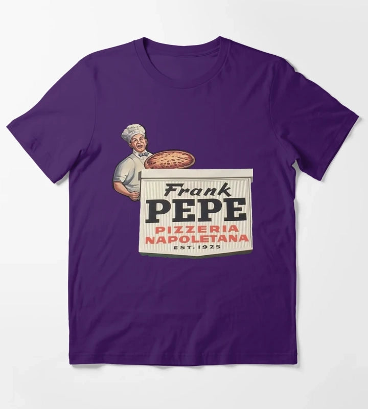Frank Pepe Pizzeria Napoletana Resto T-Shirt Purple