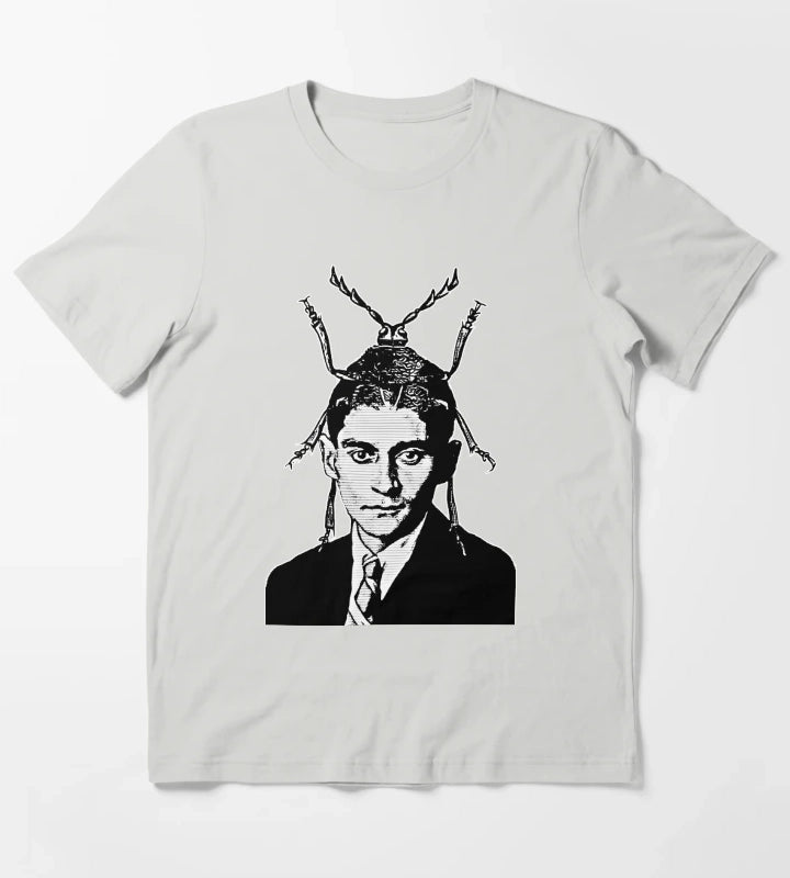 Franz Kafka Metamorphizes T-Shirt Light Grey