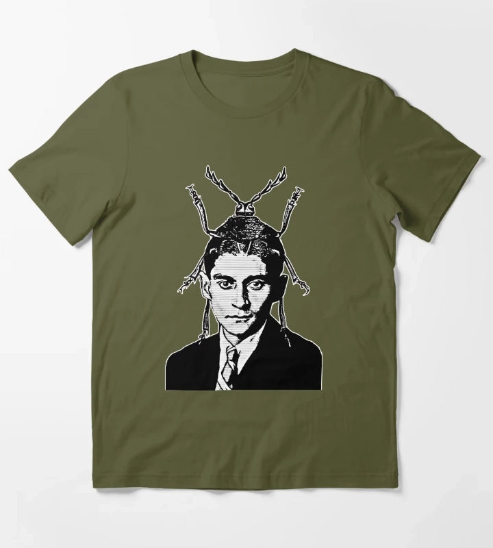 Franz Kafka Metamorphizes T-Shirt Olive Green