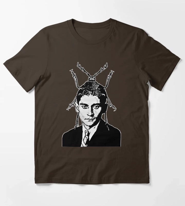 Franz Kafka Metamorphizes T-Shirt Brown