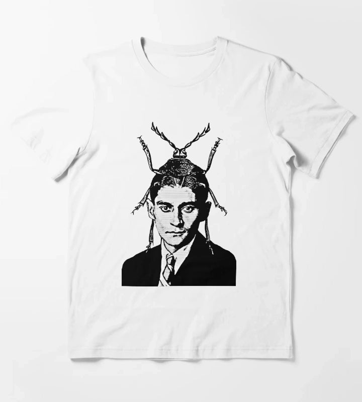 Franz Kafka Metamorphizes T-Shirt White