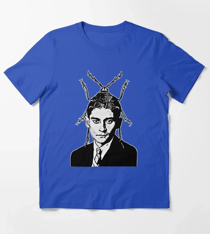 Franz Kafka Metamorphizes T-Shirt Blue