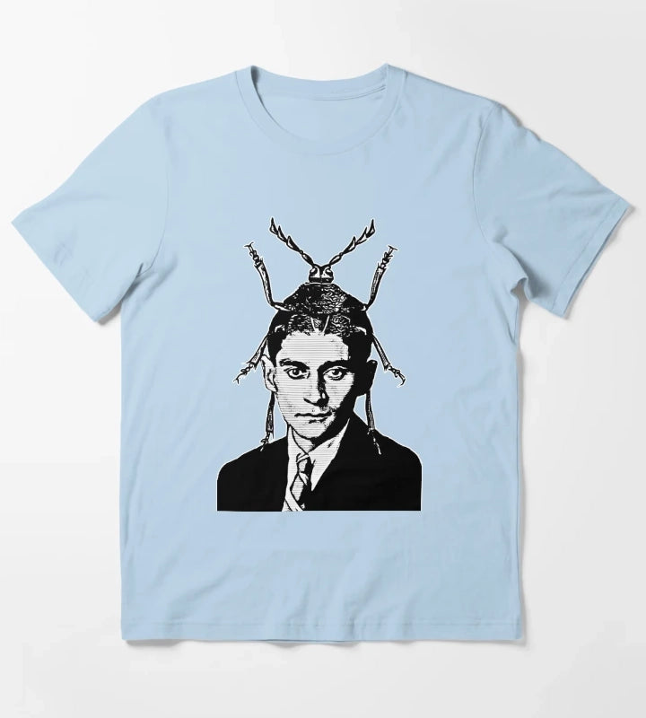 Franz Kafka Metamorphizes T-Shirt Sky Blue