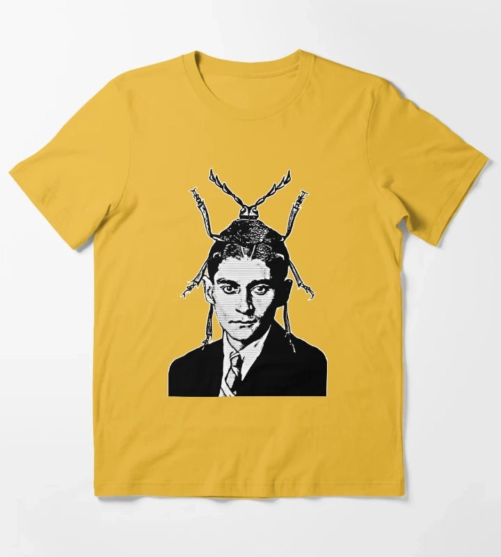 Franz Kafka Metamorphizes T-Shirt Yellow