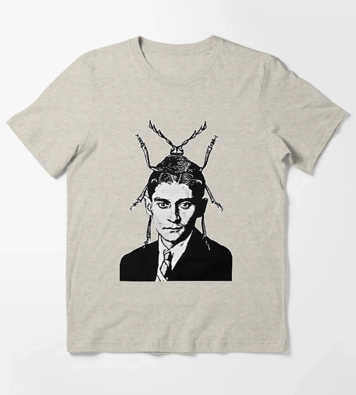 Franz Kafka Metamorphizes T-Shirt Cream