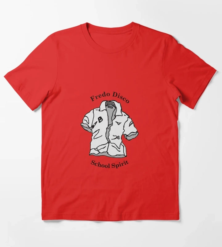 Fredo Disco School Spirit T-Shirt Red