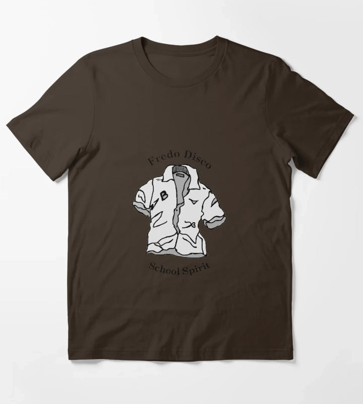 Fredo Disco School Spirit T-Shirt Brown