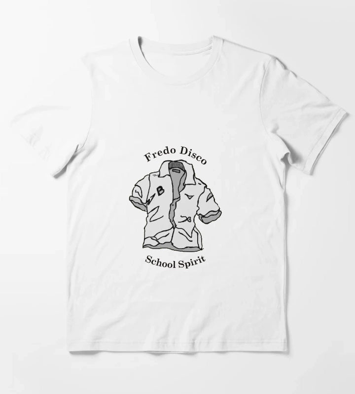 Fredo Disco School Spirit T-Shirt White