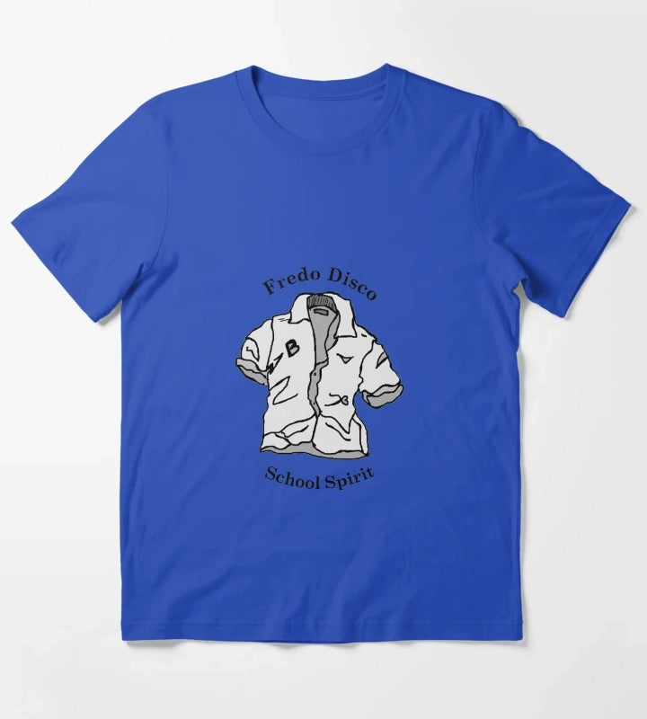 Fredo Disco School Spirit T-Shirt Blue