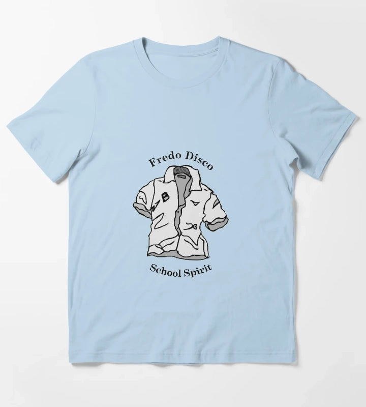 Fredo Disco School Spirit T-Shirt Sky Blue