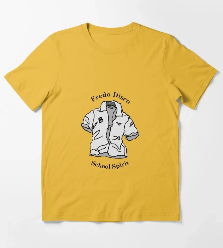 Fredo Disco School Spirit T-Shirt Yellow