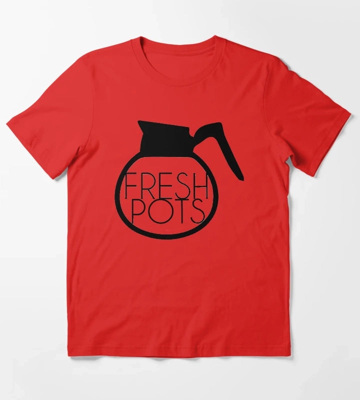 Fresh Pots T-Shirt Red