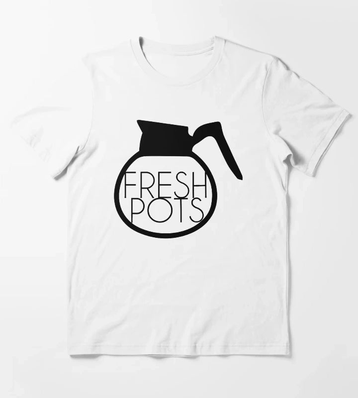Fresh Pots T-Shirt White