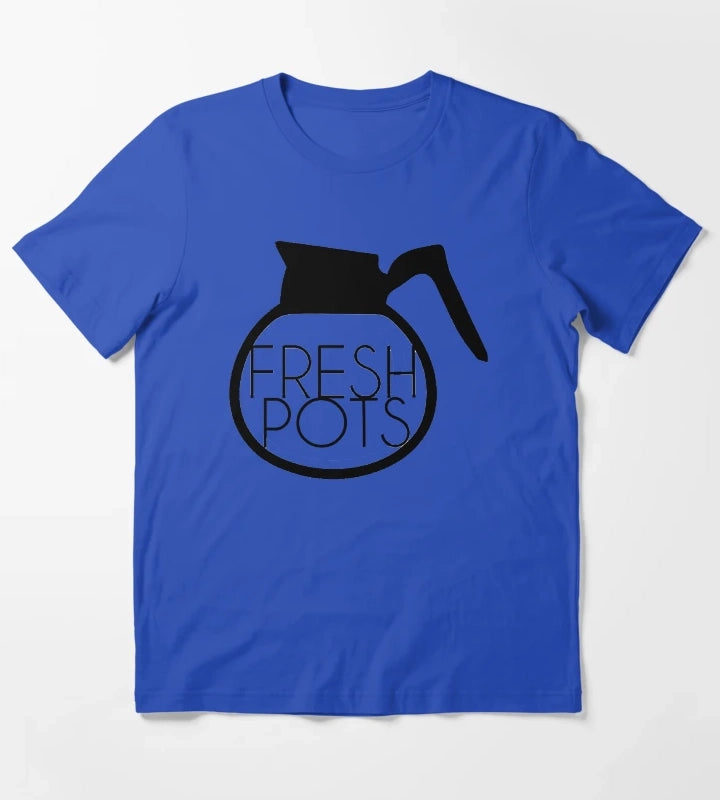 Fresh Pots T-Shirt Blue