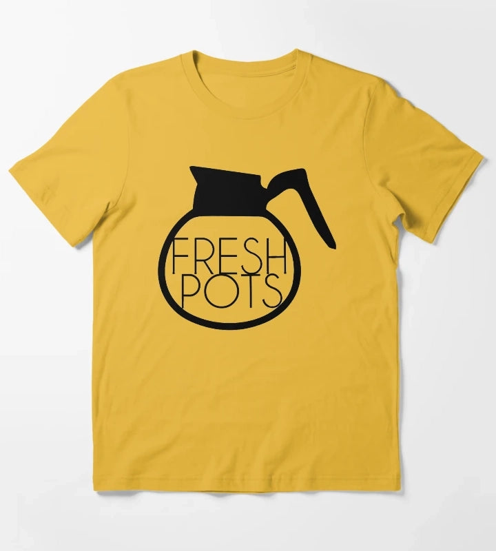 Fresh Pots T-Shirt Yellow