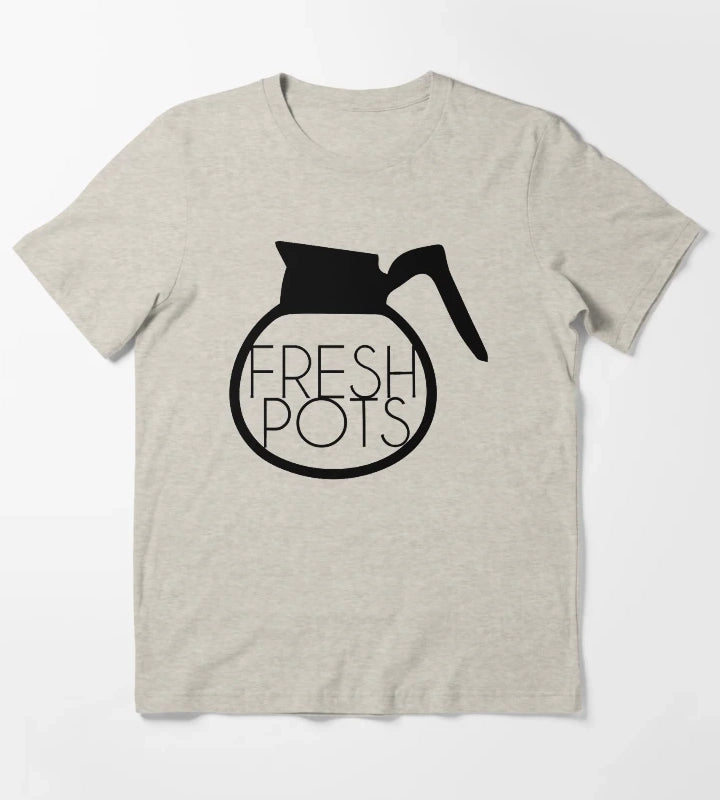 Fresh Pots T-Shirt Cream