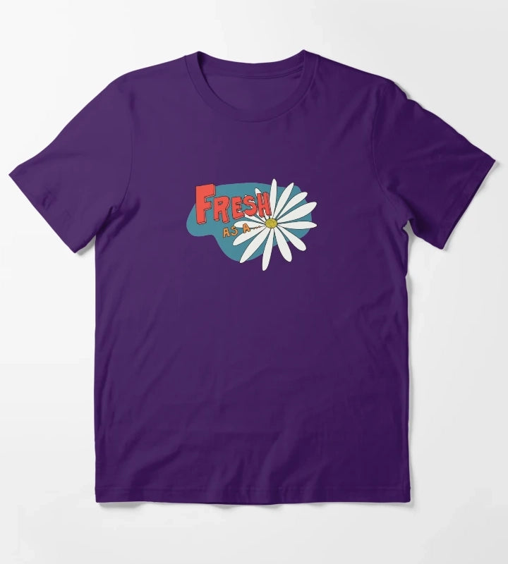 Fresh as a daisy T-Shirt Purple