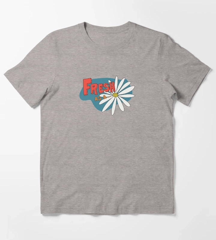 Fresh as a daisy T-Shirt Heather Grey
