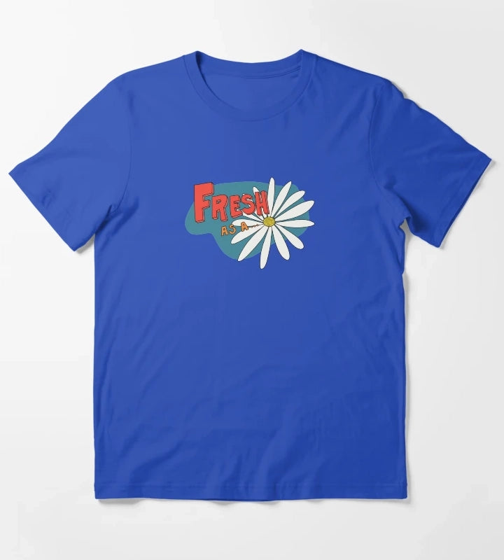 Fresh as a daisy T-Shirt Blue