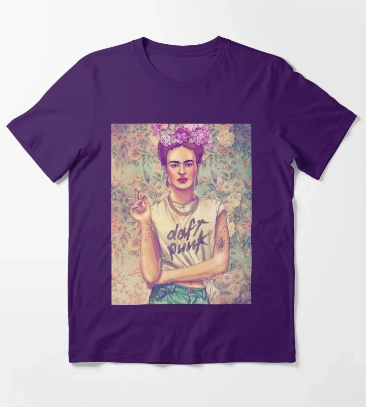 Frida kahlo T-Shirt Purple