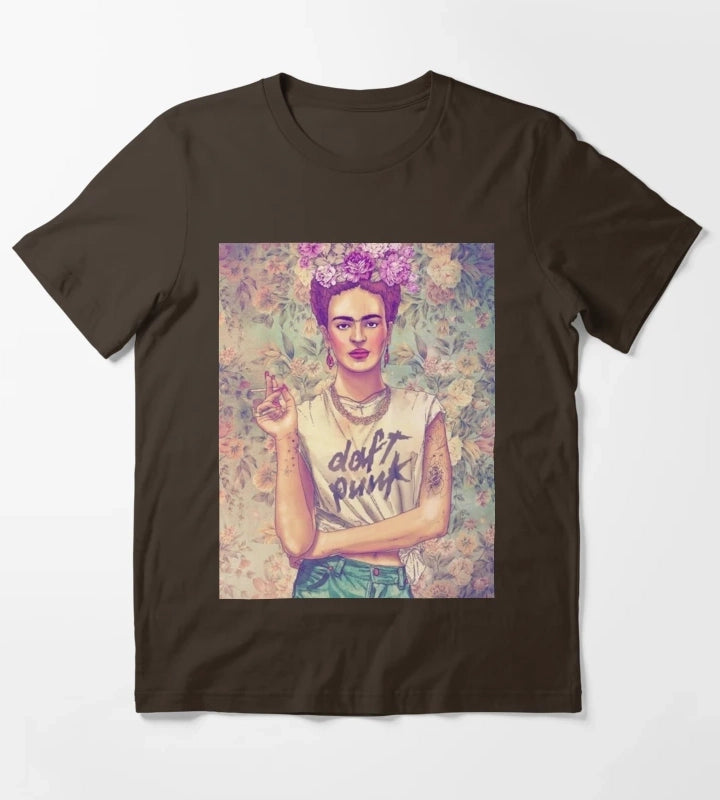 Frida kahlo T-Shirt Brown