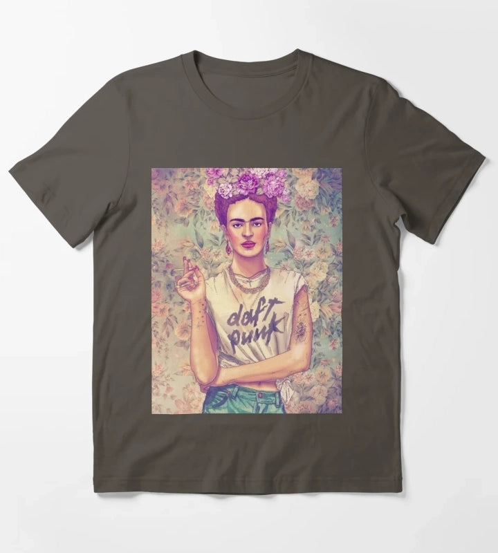 Frida kahlo T-Shirt Dark Grey
