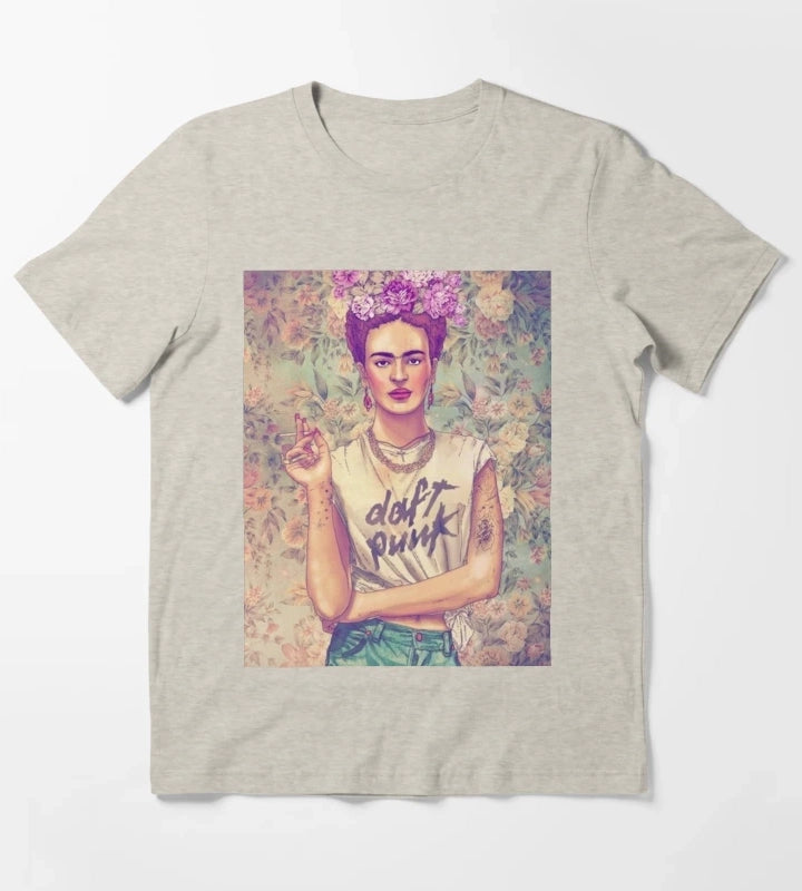 Frida kahlo T-Shirt Cream