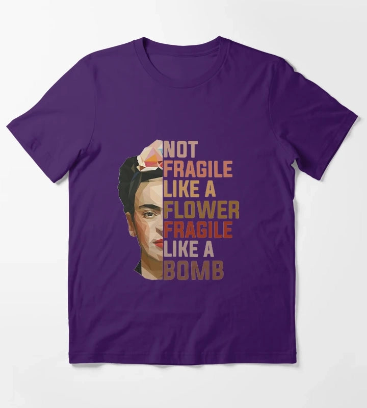 Frida khalo T-Shirt Purple