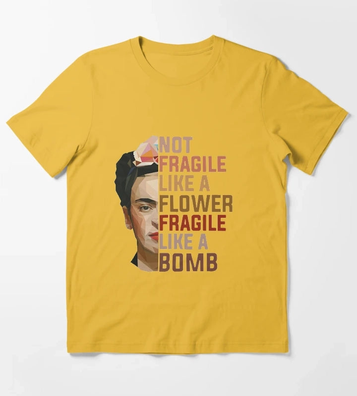 Frida khalo T-Shirt Yellow