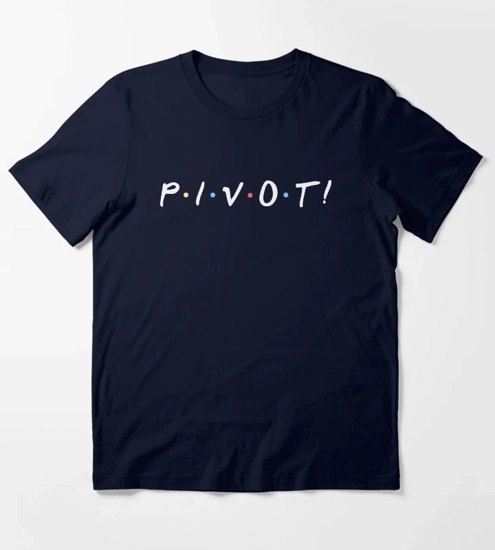 Friends PIVOT T-Shirt Navy