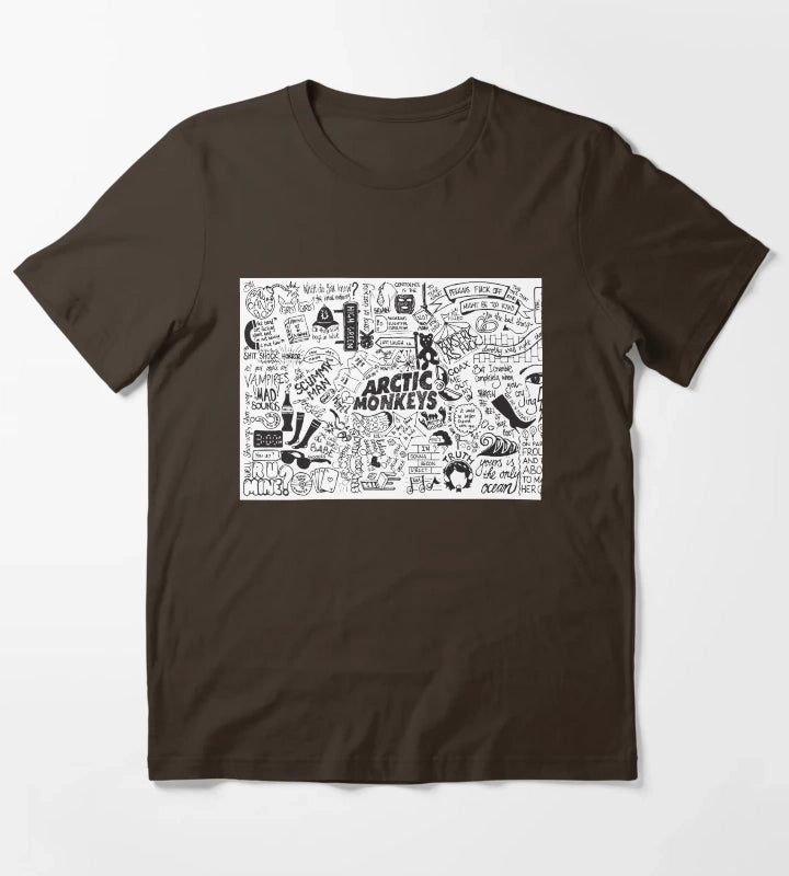 From Whatever To AM T-Shirt Brown
