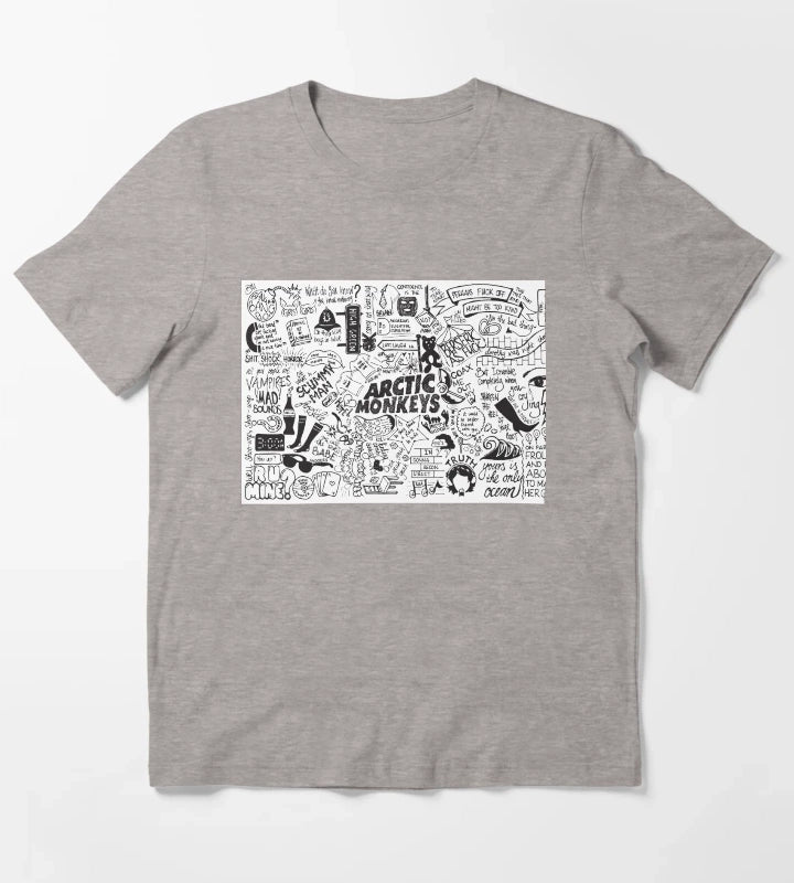 From Whatever To AM T-Shirt Heather Grey