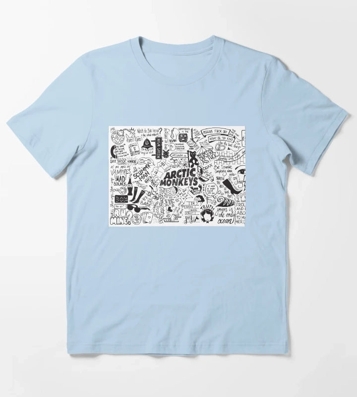 From Whatever To AM T-Shirt Sky Blue