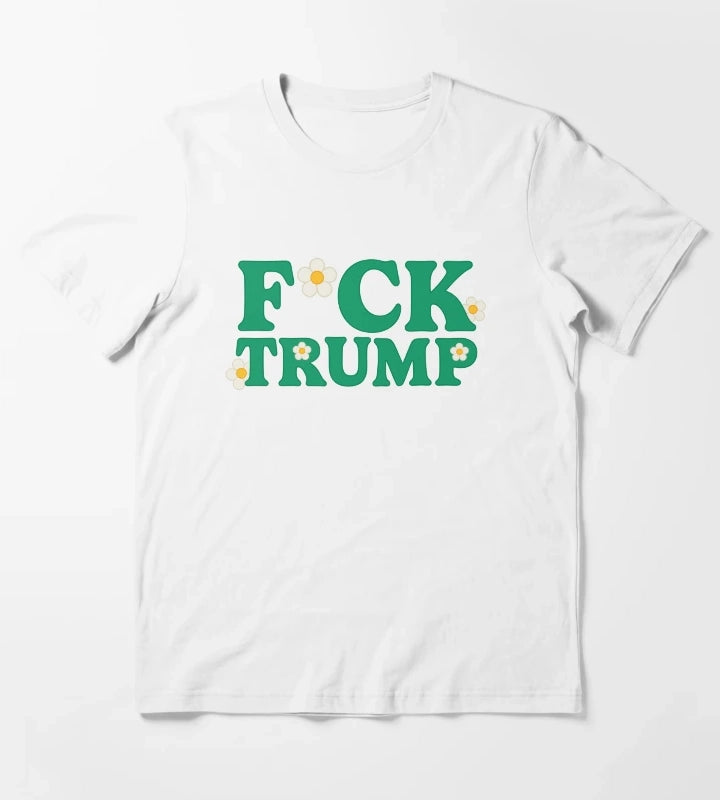 Fuck Donald Trump T-Shirt White