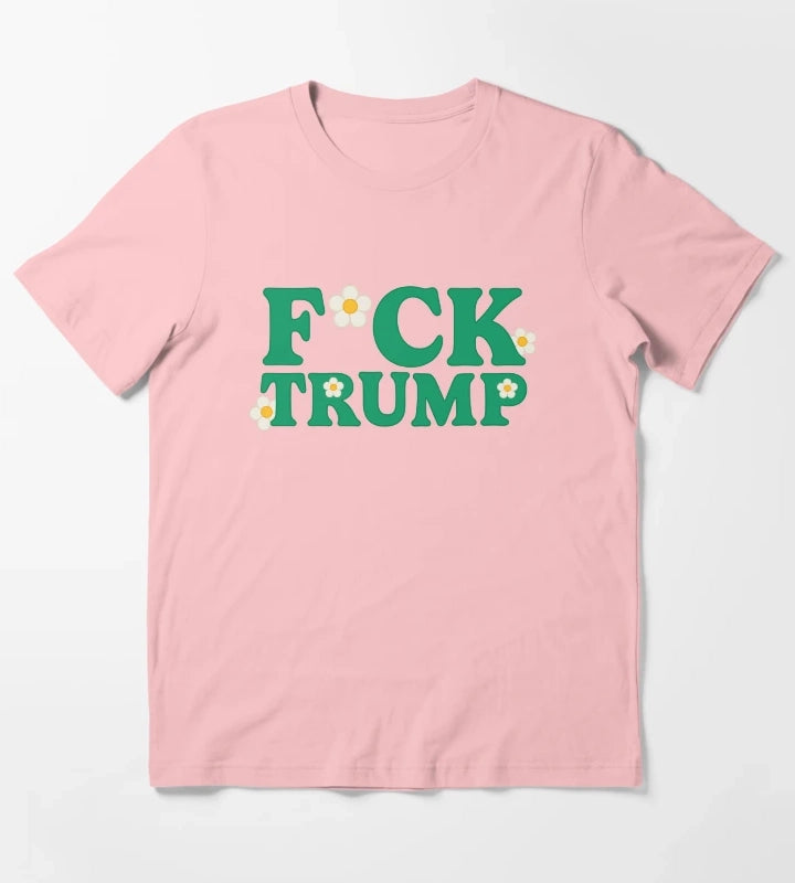 Fuck Donald Trump T-Shirt Dark Grey
