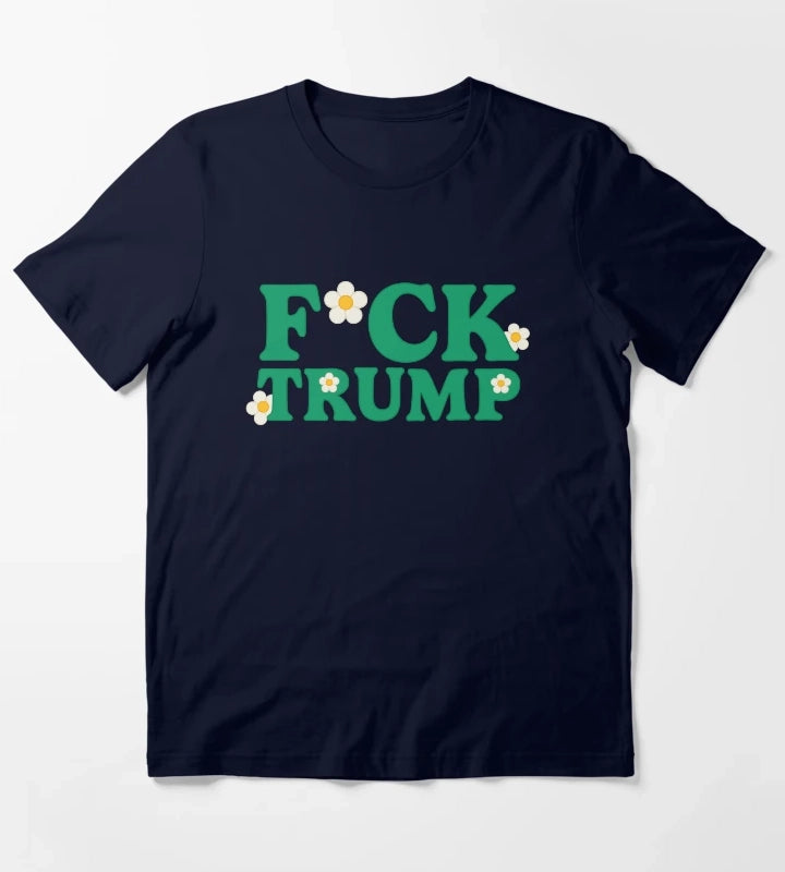Fuck Donald Trump T-Shirt Navy