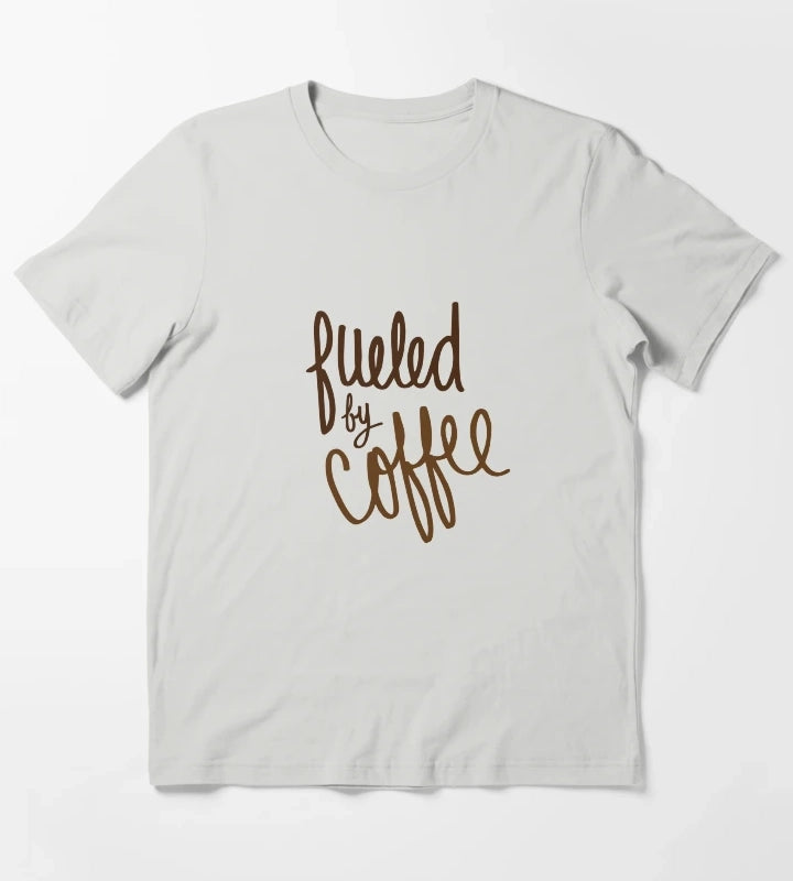 Fueled by coffee T-Shirt Light Grey