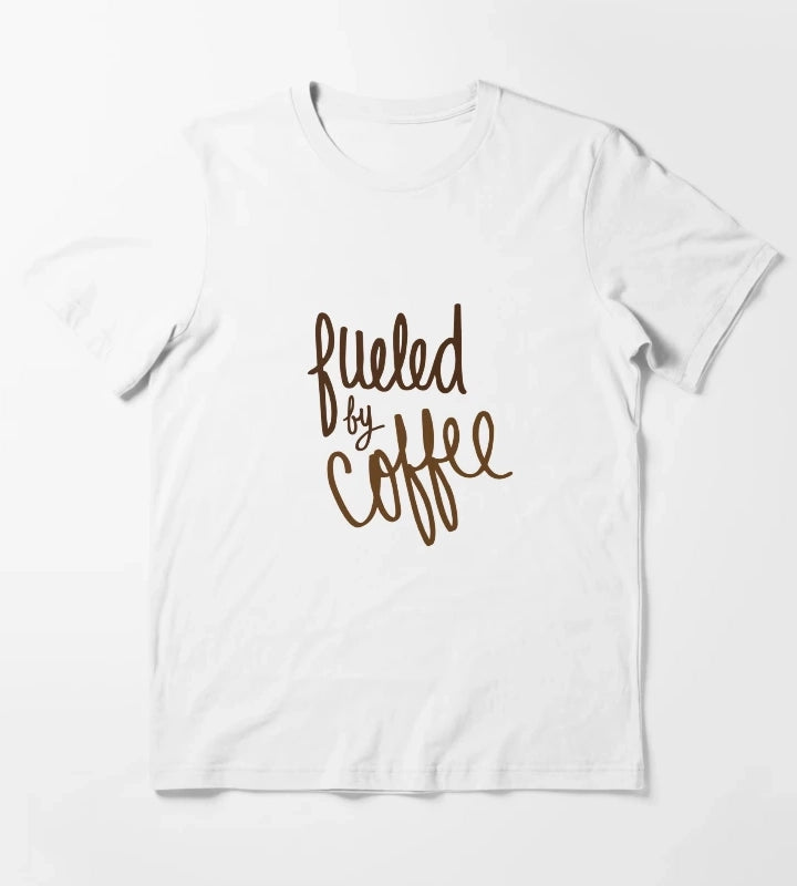 Fueled by coffee T-Shirt White