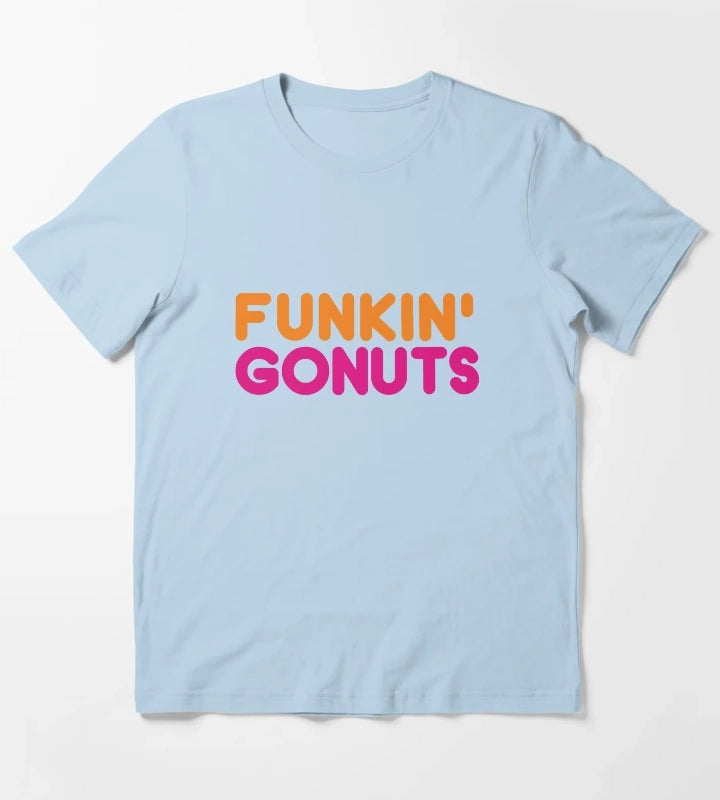 Funkin gonuts T-Shirt Sky Blue