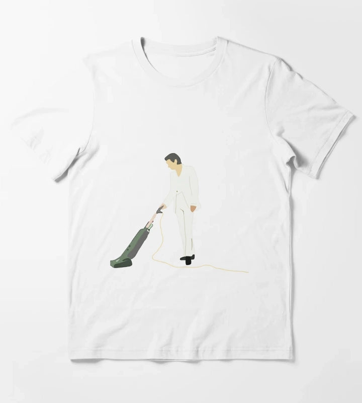Funny Gift For Alex Turner Dark Red Sticker Vintage Photograp T-Shirt White