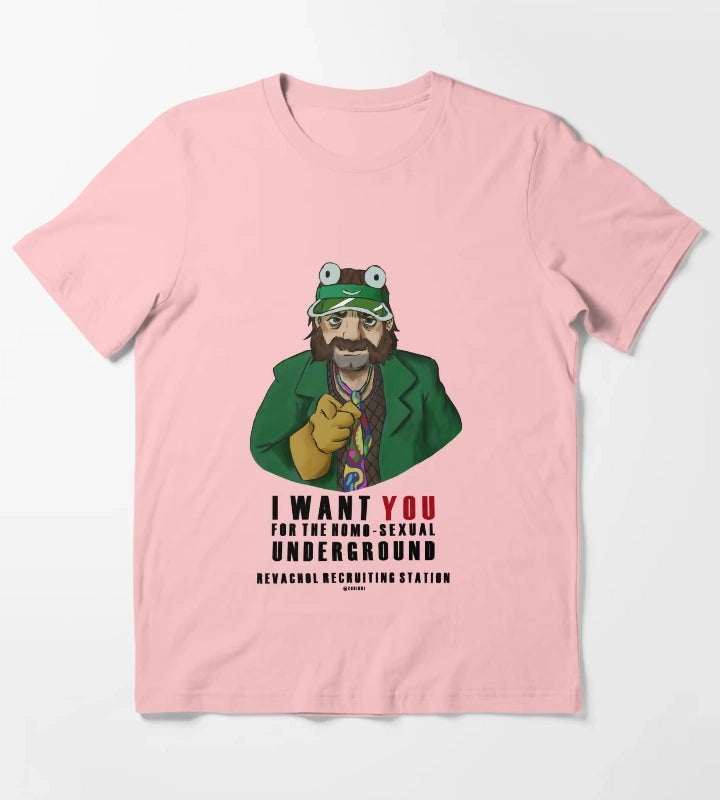 Funny Gifts Disco Gameplay Elysium Retro Wave T-Shirt Dark Grey