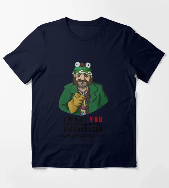 Funny Gifts Disco Gameplay Elysium Retro Wave T-Shirt Navy