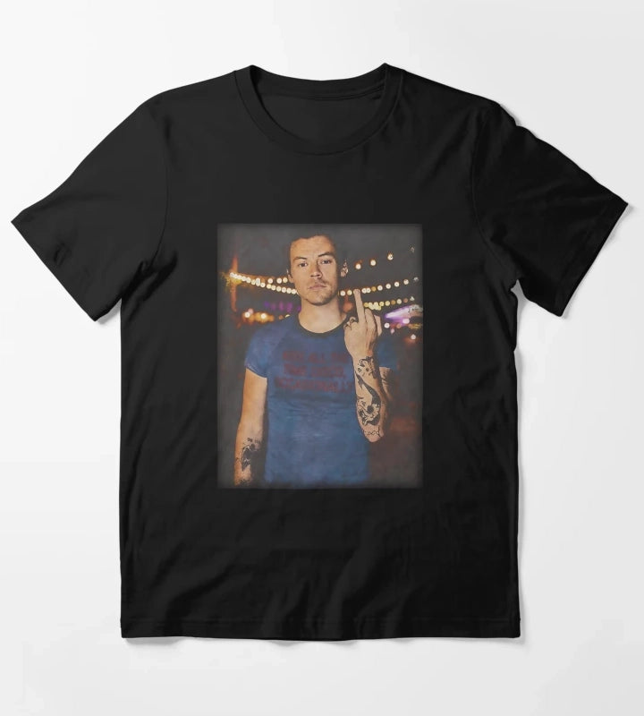 Funny Harry Styles Middle Finger Vintage Harry Styles T-Shirt