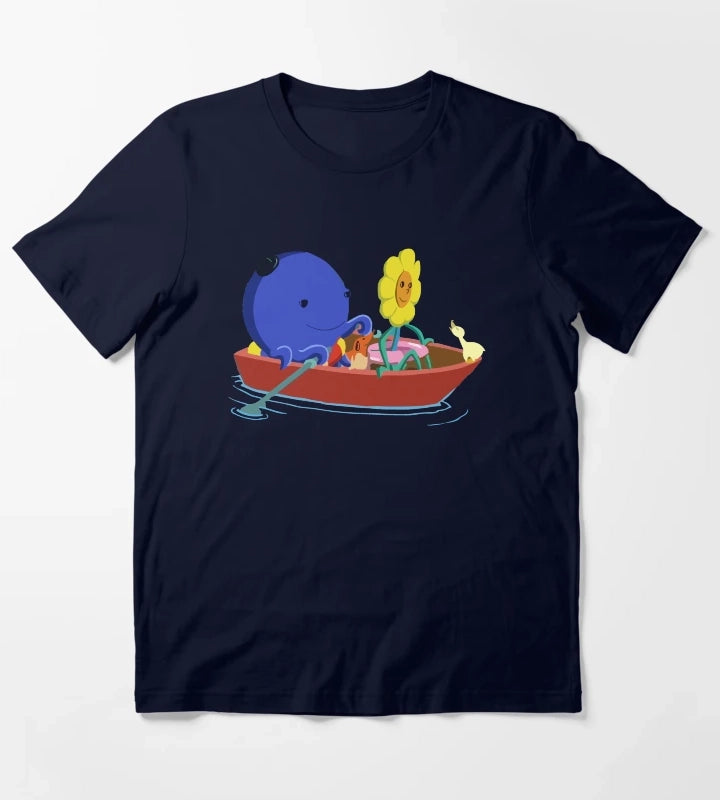 Funny Oswald and Weenie T-Shirt Navy