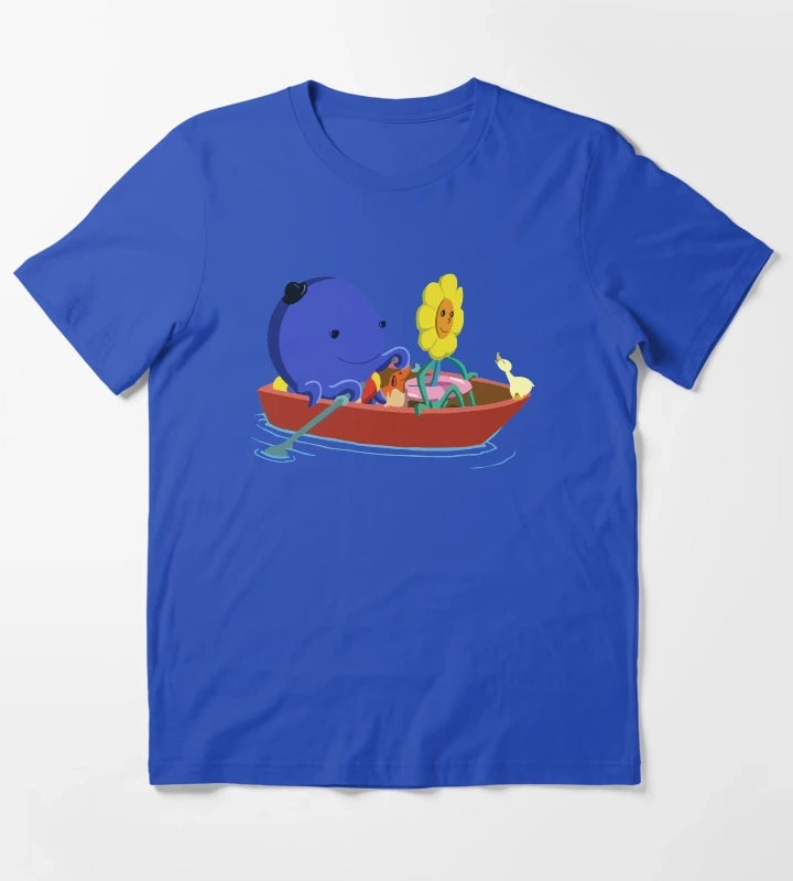 Funny Oswald and Weenie T-Shirt Blue