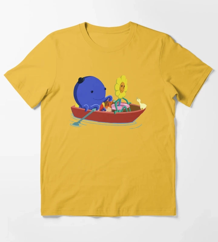 Funny Oswald and Weenie T-Shirt Yellow